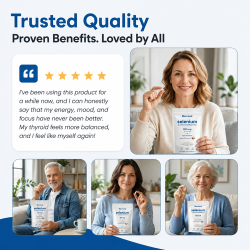 Norrava® Selenium - 200mcg Softgels